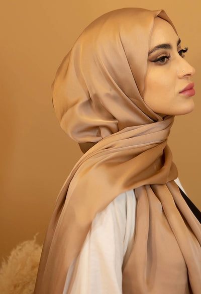 Aaliya Collections Rayon Hijab - Mink