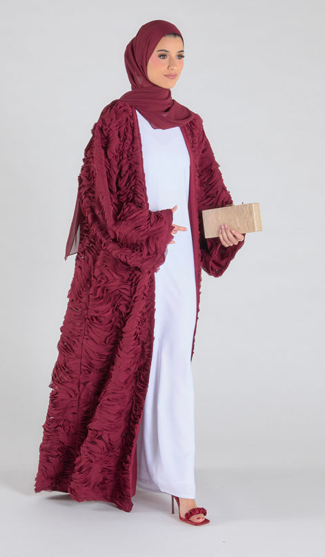 Aveen Abaya - Maroon