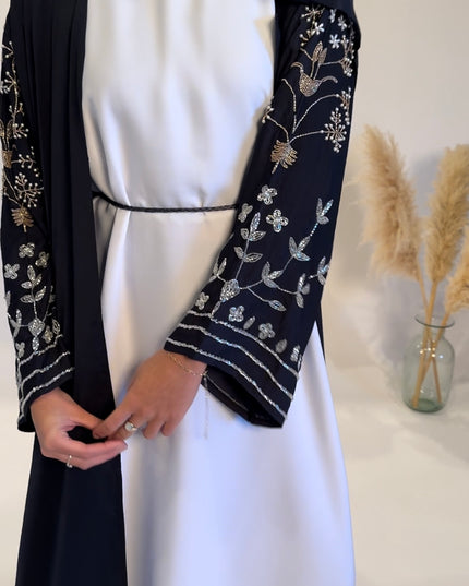 Eiman Embellished Sleeve Abaya