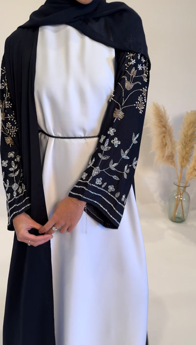 Eiman Embellished Sleeve Abaya