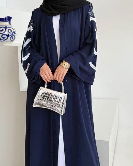 Navy Elham Abaya