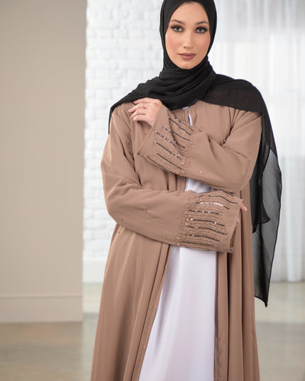 Lilly Abaya - Almond