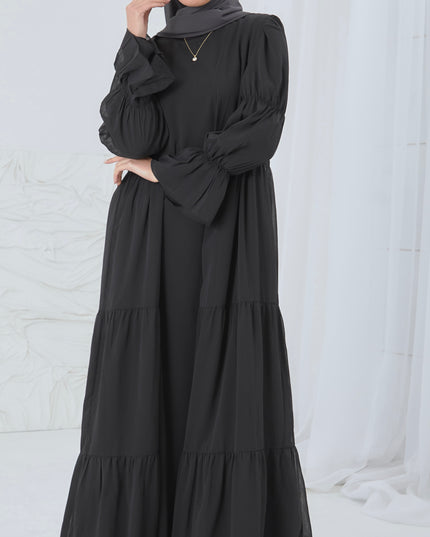 TWO PIECE CHIFFON ABAYA SET