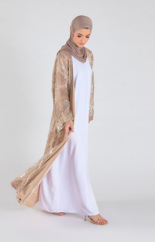 Cedar Net Abaya - Limited Edition
