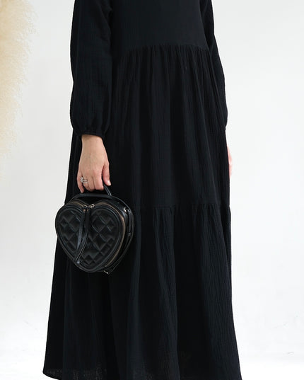 Smock Dress - Black