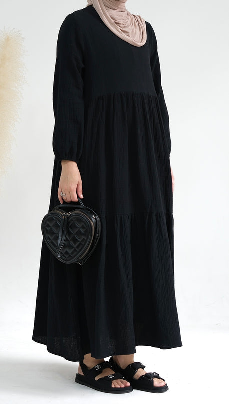Smock Dress - Black
