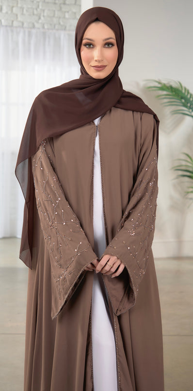 Maheen Abaya - Mocha