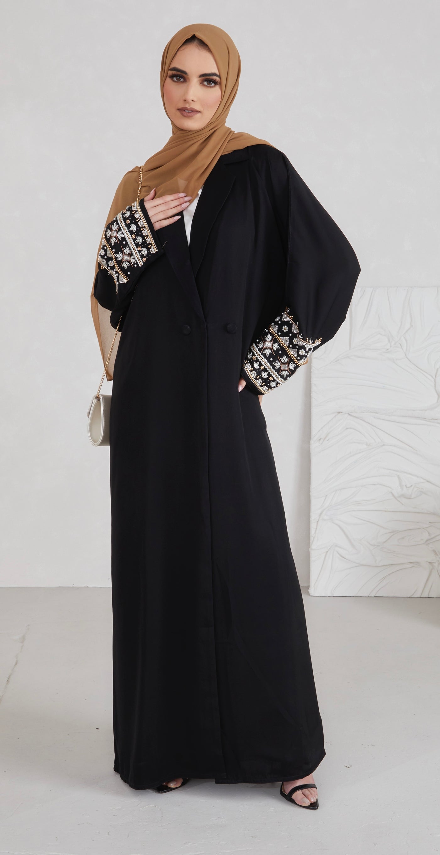 Refa Abaya with Collar