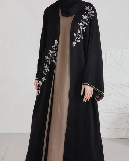 Celine Abaya With Matching Slip