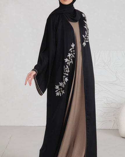 Celine Abaya With Matching Slip