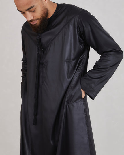 Men's Emirati Thobe - Black
