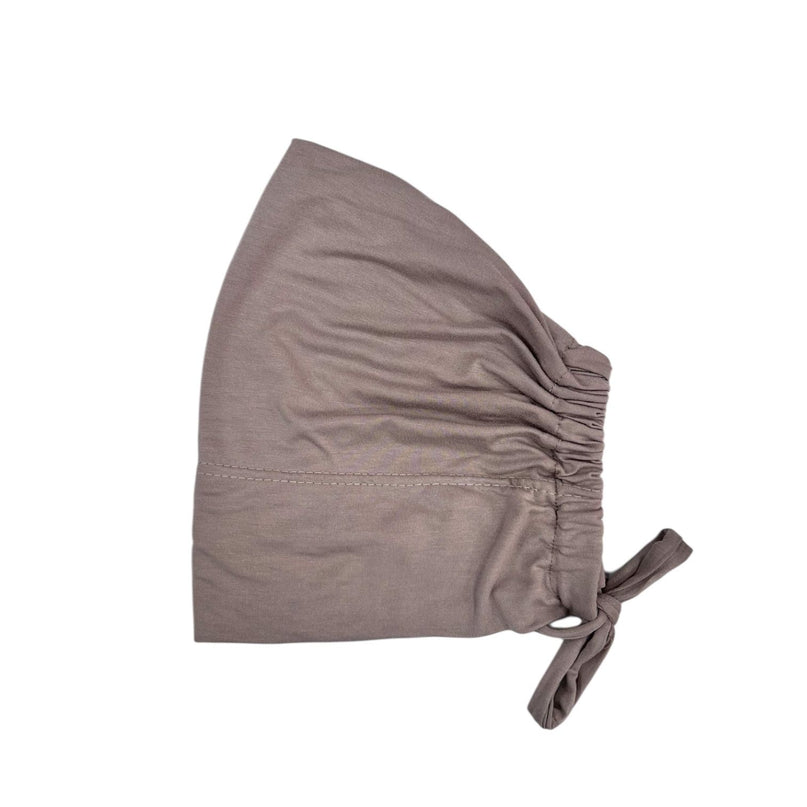 Tie-Back Hijab Under Cap - Nude