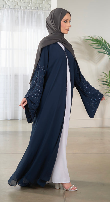 Maheen Abaya - Navy
