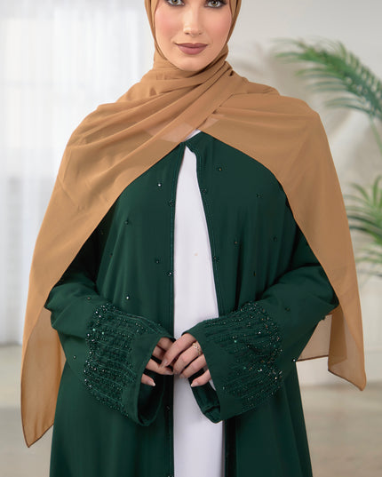 Lilly Abaya - Bottle Green