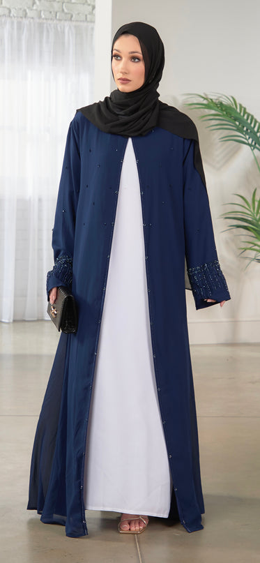 Lilly Abaya - Burgundy