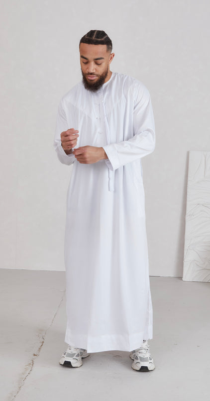 Men's Emirati Thobe - White