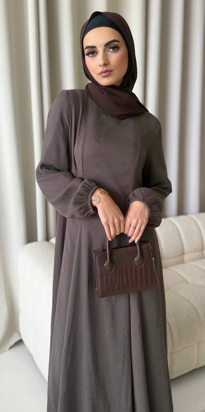 Amara Dress - Mocha