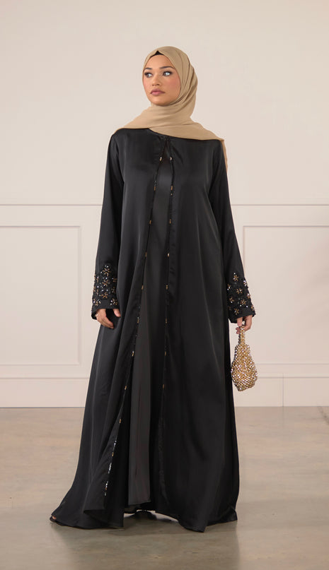 Aseel Abaya - Black
