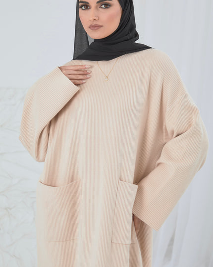 MODEST JUMPER NUDE DRESS