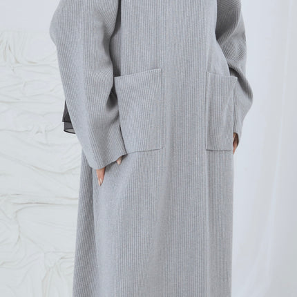 MODEST JUMPER GREY DRESS