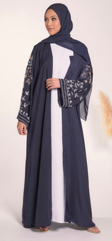 Eiman Embellished Sleeve Abaya