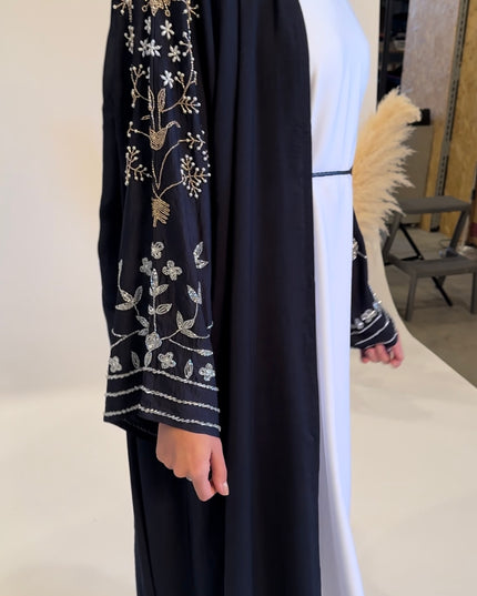 Eiman Embellished Sleeve Abaya