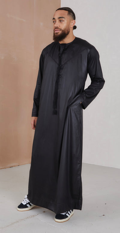 Men's Emirati Thobe - Black