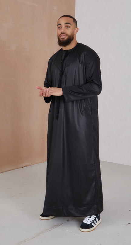 Men's Emirati Thobe - Black