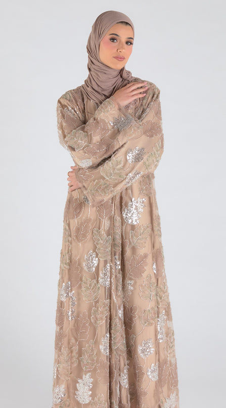 Cedar Net Abaya - Limited Edition