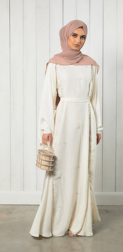 Ivory Sequin Dress