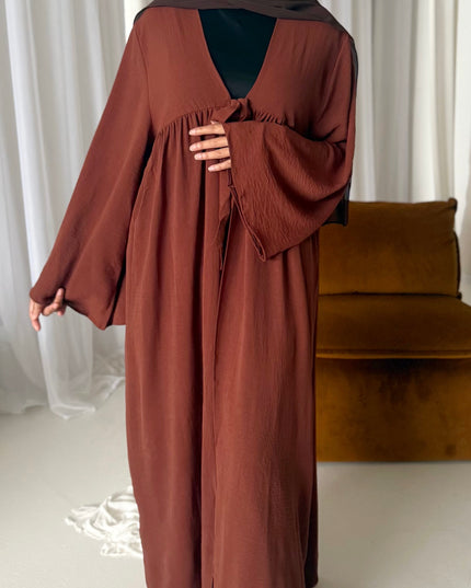 tie open abaya