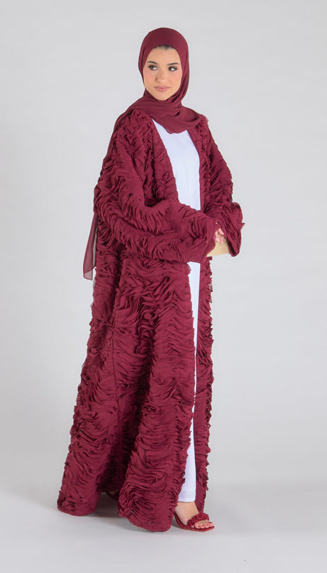 Aveen Abaya - Maroon