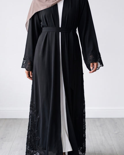 Aamna Lace Abaya