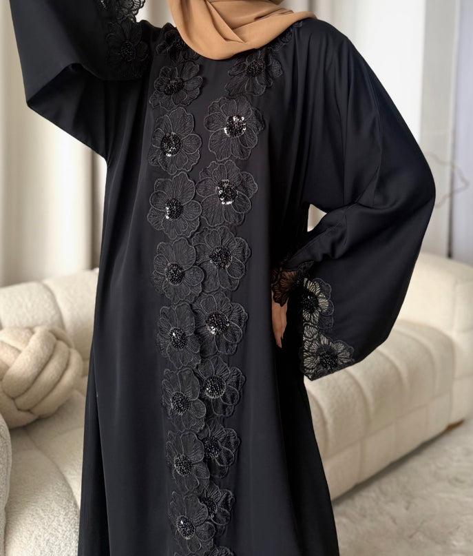 Nahla Abaya - Black