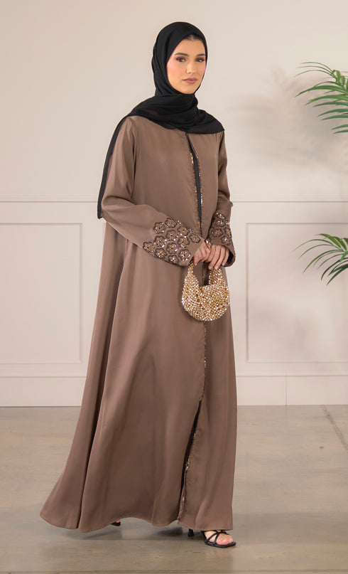 Aseel Abaya - Mocha