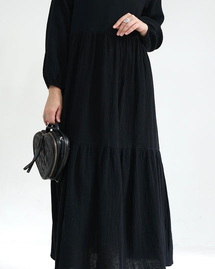 Smock Dress - Black