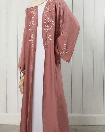 Noor Sequin Abaya - Mauve