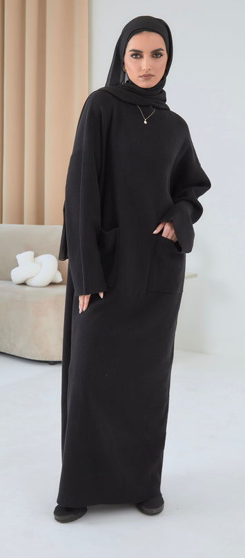 islamic long dresses YZHM Women's Muslim Modest Dress Dots Print Full Sleeve Belted Long Dress Ruffle Tiered Ankle Length Islamic Dress, Size: Medium