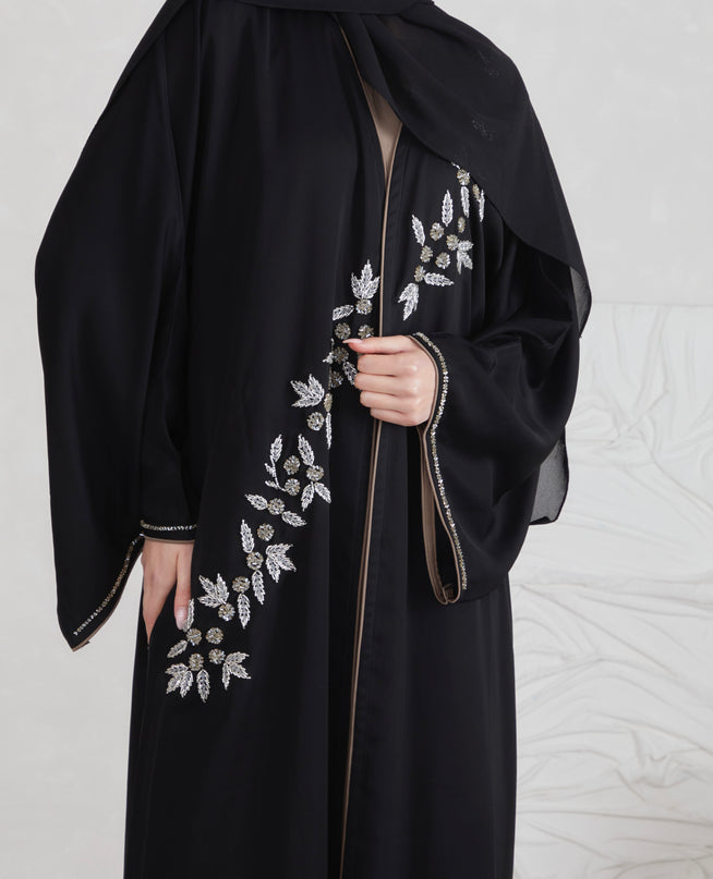 Celine Abaya With Matching Slip