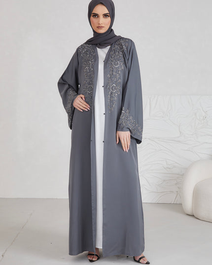 Malak Abaya - Grey