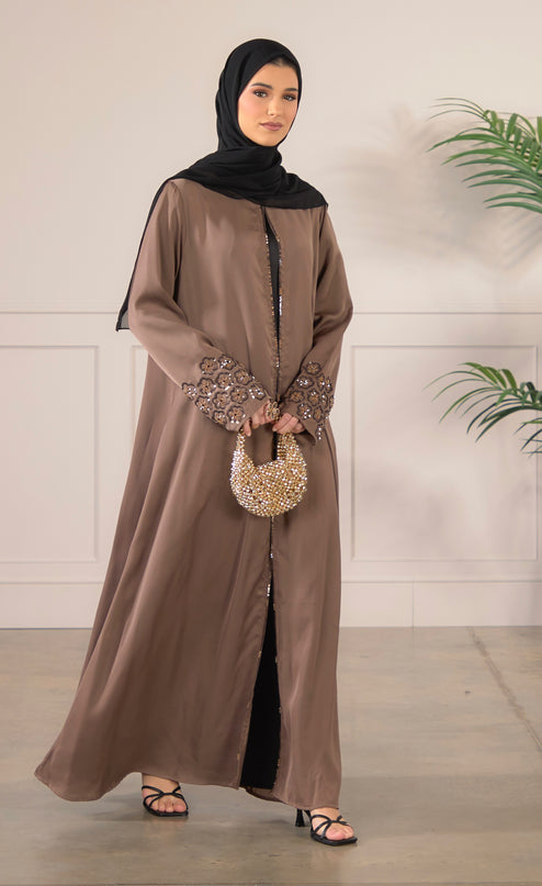 Aseel Abaya - Mocha
