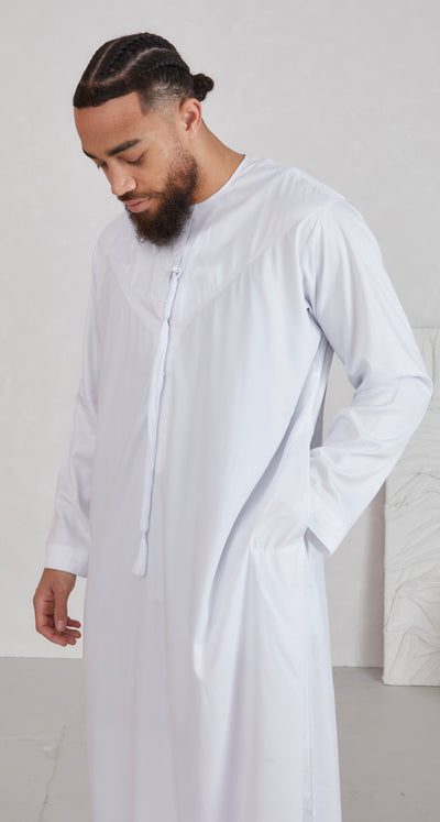 Men's Emirati Thobe - White