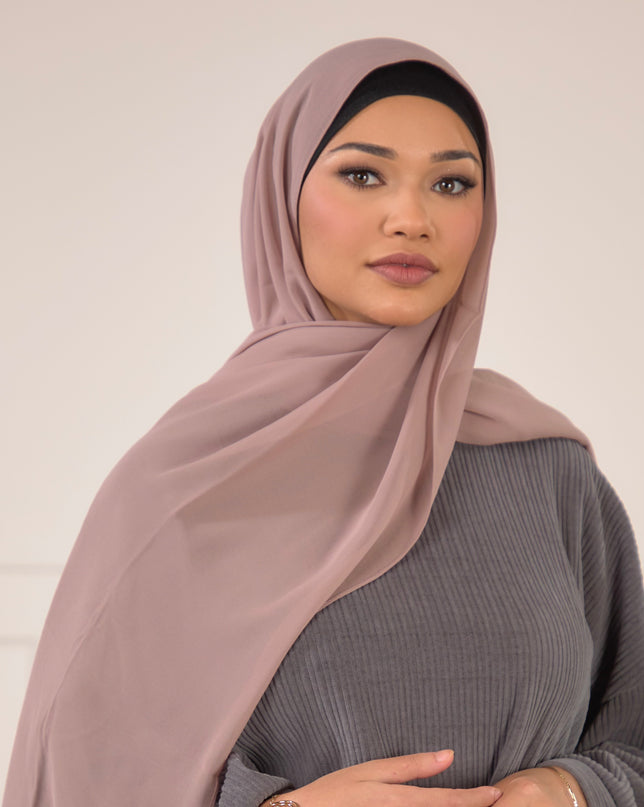 Chiffon Hijab -  Lavender