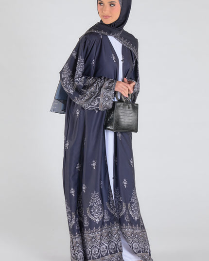 Navy Aura Abaya