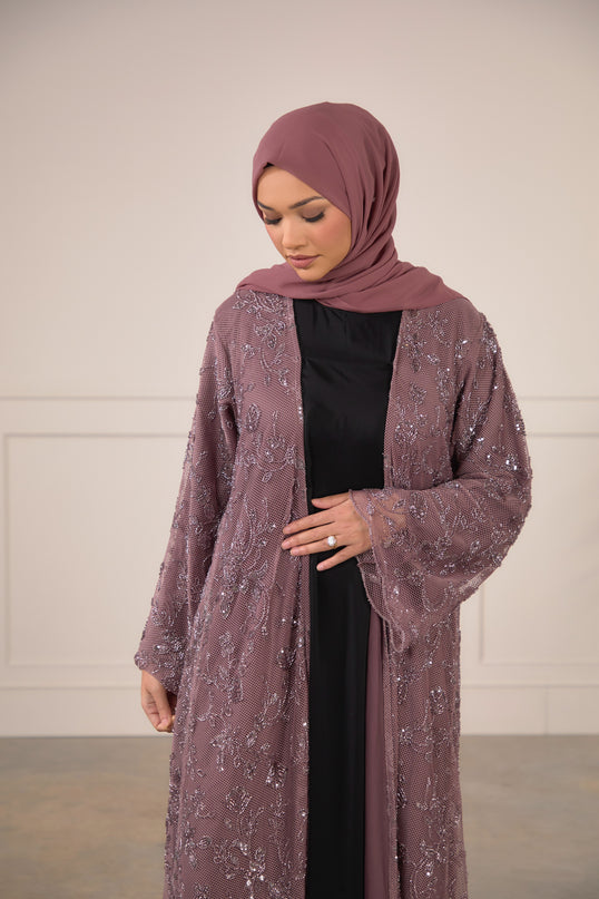 Empress Abaya Limited Edition - Mauve