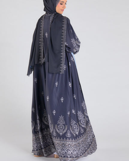 Navy Aura Abaya