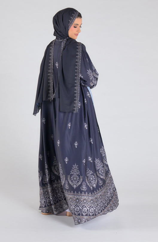 Navy Aura Abaya