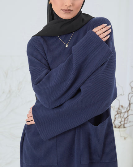 MODEST JUMPER NAVY DRESS