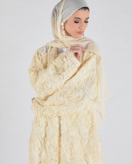 Aveen Abaya - Cream