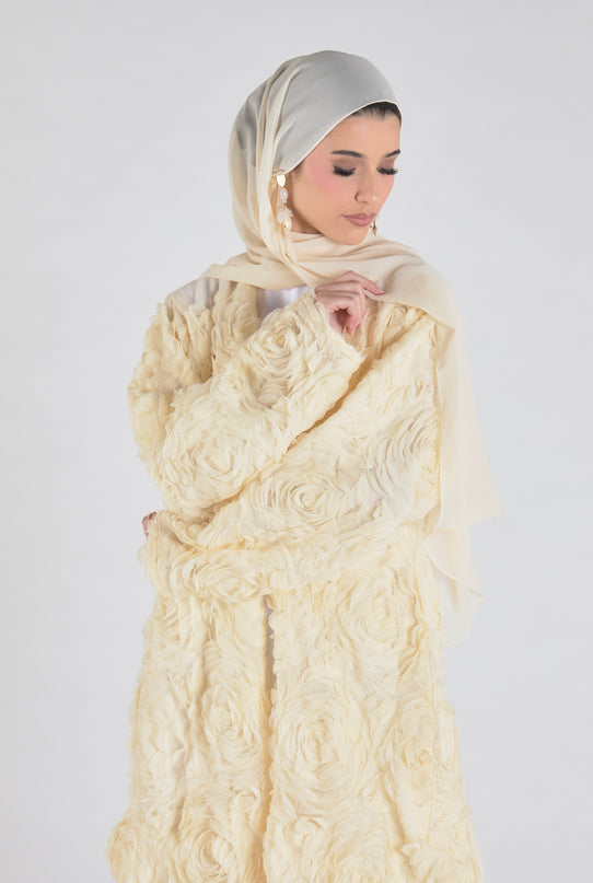 Aveen Abaya - Cream